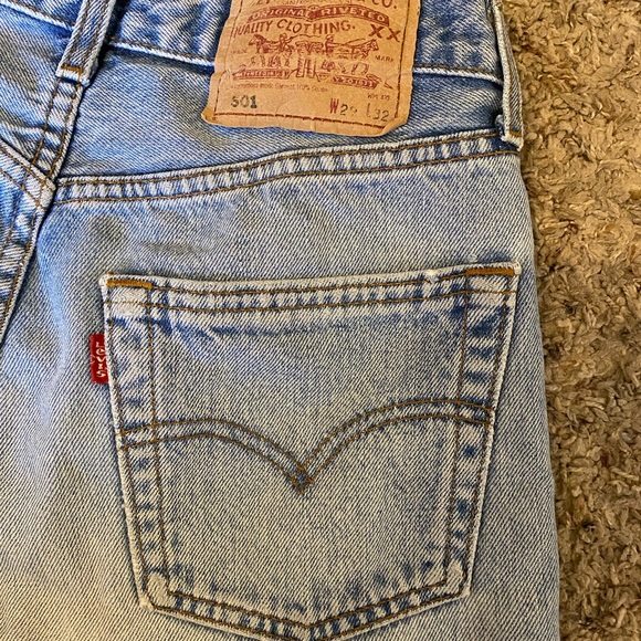 Levi Strauss | Vintage Lace Cutoff Shorts - Picture 4 of 6